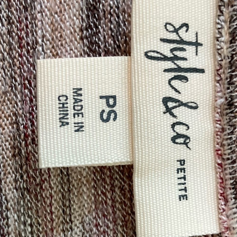 3for$20 Style&Co (PS) Sweater Blouse - Picture 4 of 4